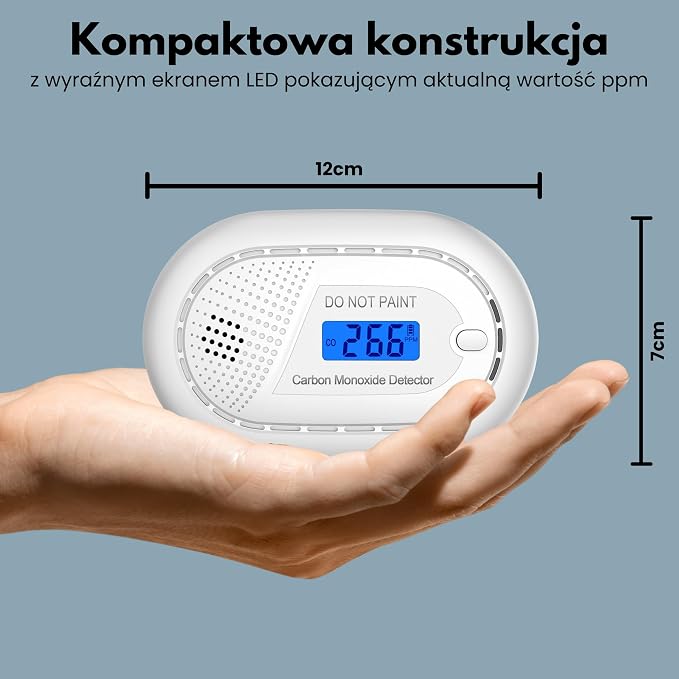 Aroha Safety Pro Czujnik CO Samodzielny - obrazek 3