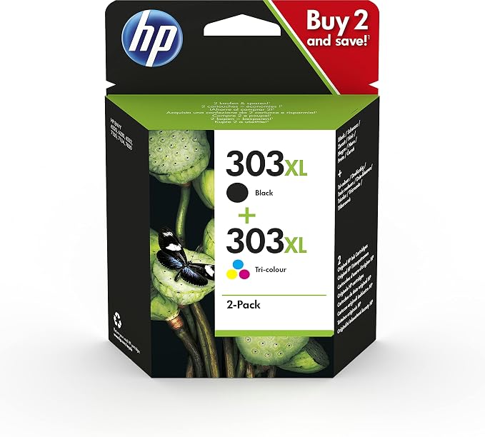 HP 303Xl 3Yn10Ae Wielopak Oryginalnych Kartridży do Drukarek