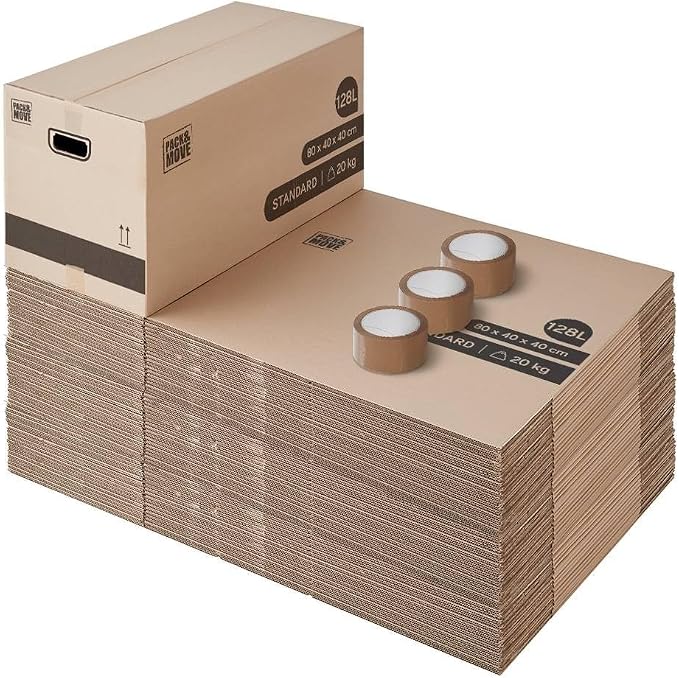 Pack and Move Zestaw 10 kartonów do przeprowadzki XL