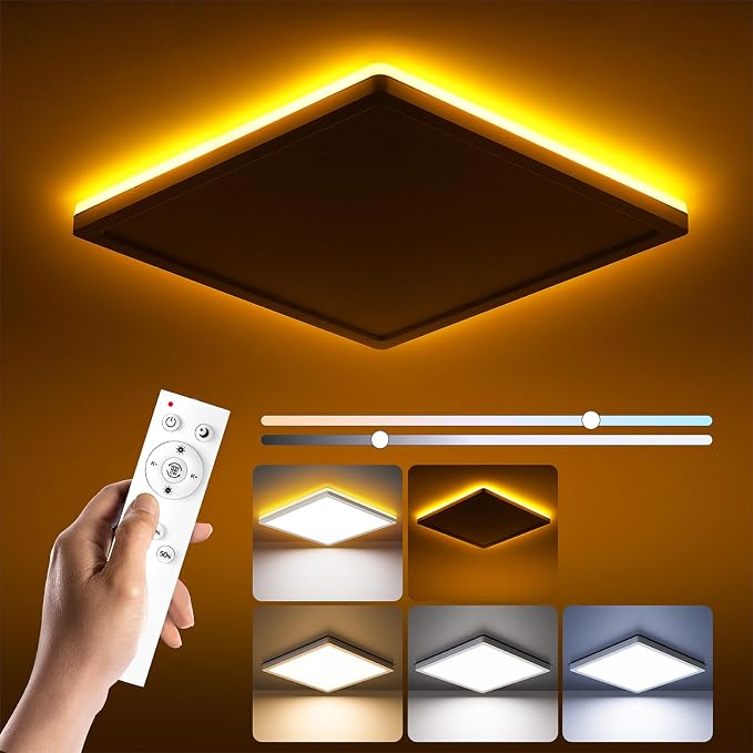 BLNAN LED Lampa Sufitowa Płaska ściemnialna