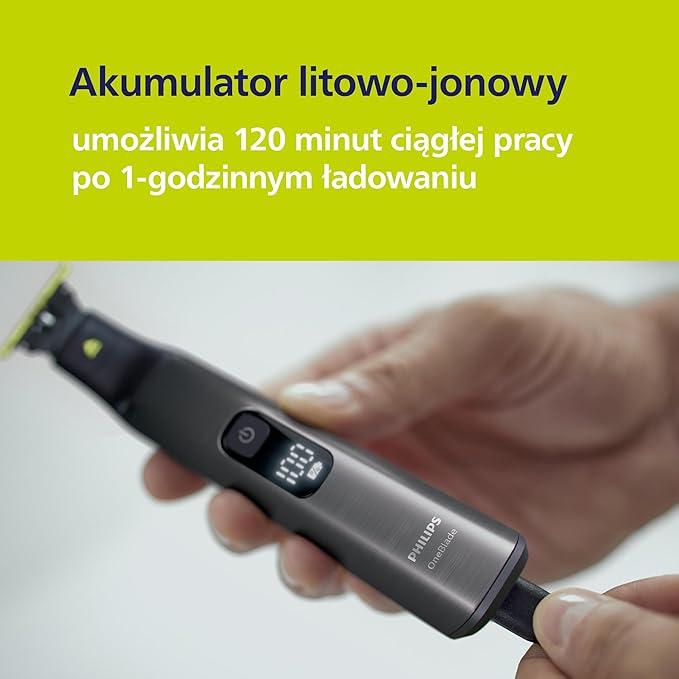 Philips OneBlade Pro 360 Autentyczny Elektryczny trymer do twarzy - obrazek 6