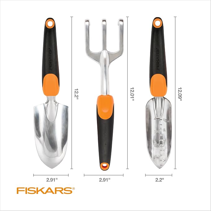 Fiskars Ergo zestaw narzędzi ogrodowych z recyklingu - obrazek 3