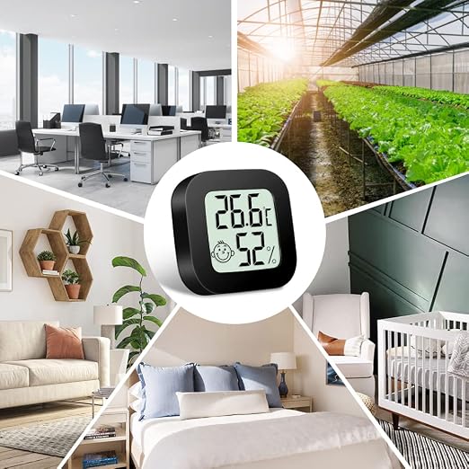 Flintronic Mini Termometr LCD cyfrowy termometr wewnętrzny - obrazek 7