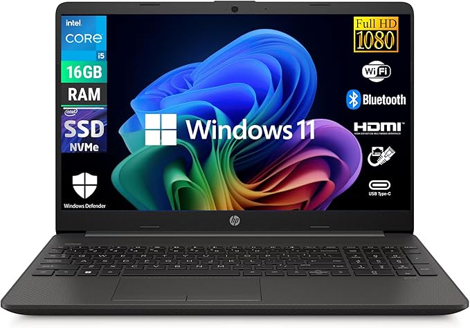 HP 250 Notebook 15 6" FHD Intel Core i7-12th Ram 32 GB SSD 2TB