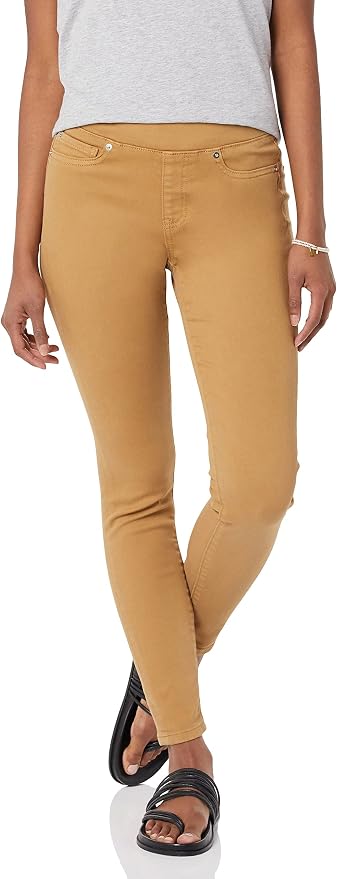 Amazon Essentials Kobiety Rozciągliwe jeansy typu pull-on (dostępne w dużych rozmiarach)
