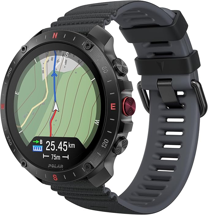 Polar Grit X2 Pro Outdoorowy Zegarek GPS ze Szkłem Szafirowym
