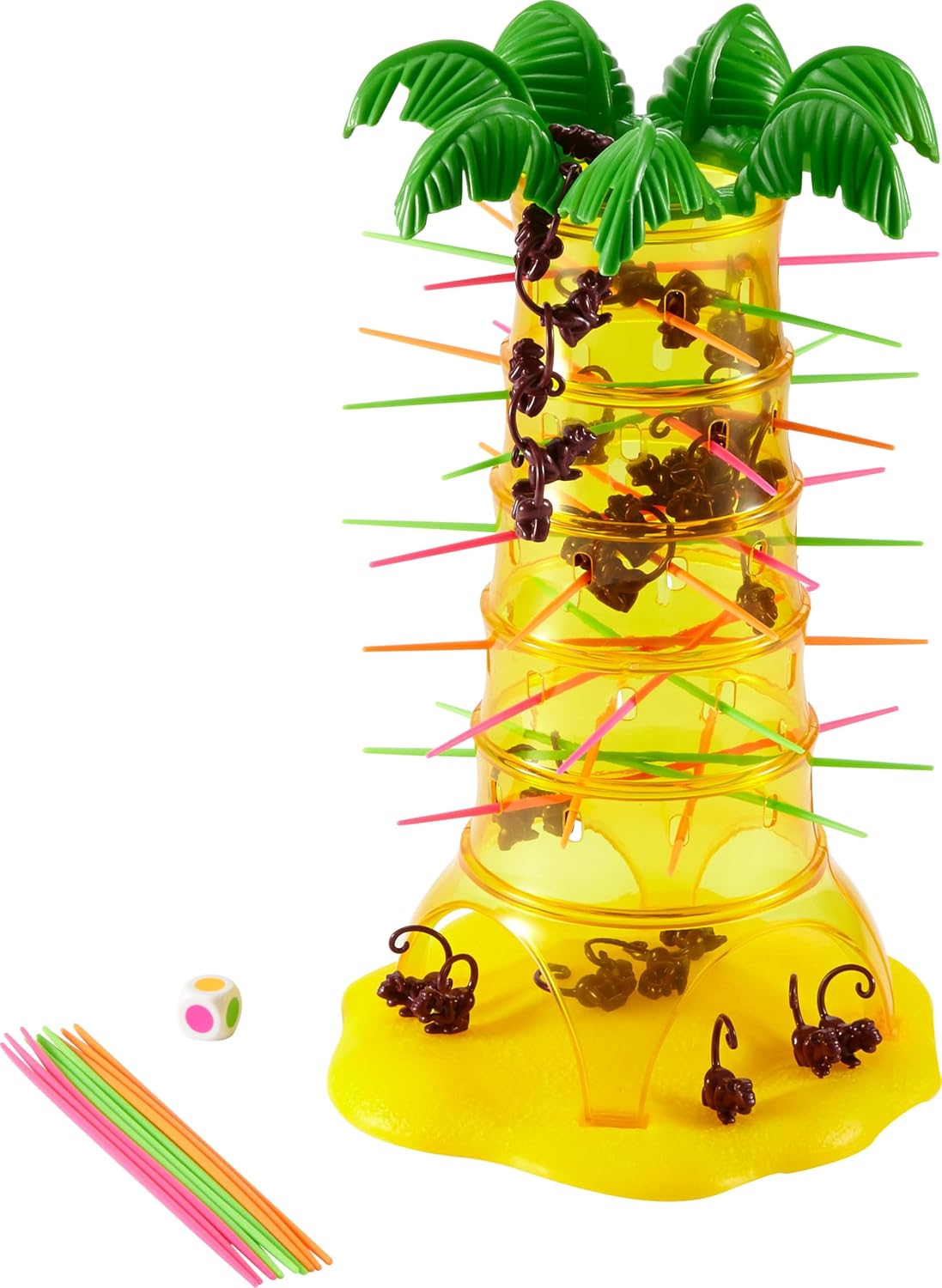 Mattel Games Tumblin Monkeys gra dla dzieci - obrazek 2