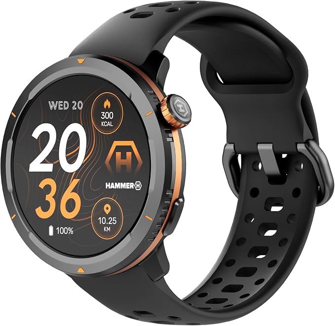 Hammer Smartwatch 2 Lite wyświetlacz AMOLED - obrazek 3