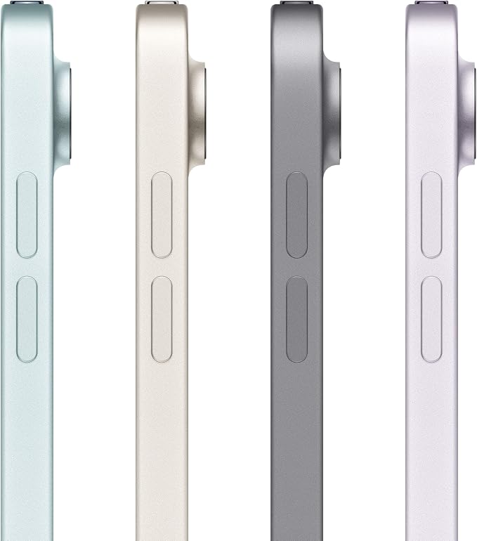 Apple iPad Air 13 cali (M4): wyświetlacz Liquid Retina, 128 GB, przedni/tylny aparat 12 MP, Wi‑Fi 7 z czipem Apple N1 – księżycowa poświata - obrazek 3