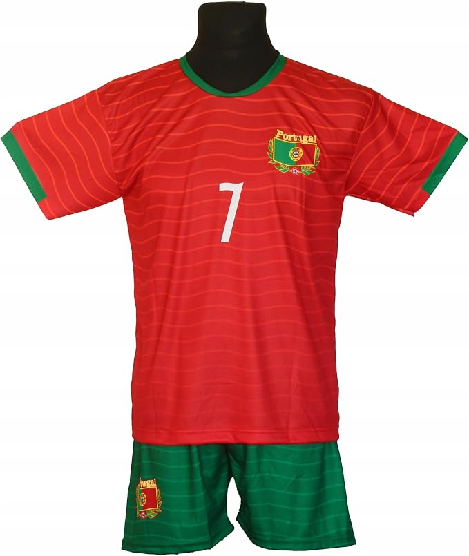 strój piłkarski dla dzieci RONALDO PORTUGALIA - obrazek 2