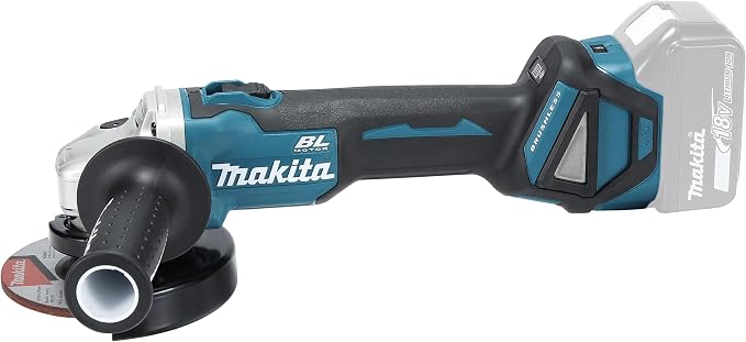 Makita Akumulatorowa Szlifierka Kątowa, Wielokolorowy - obrazek 6