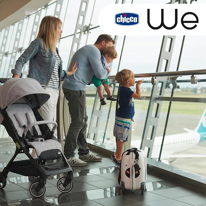 Chicco We Składany Lekki Wózek Spacerowy od Urodzenia do 22 Kg - obrazek 3