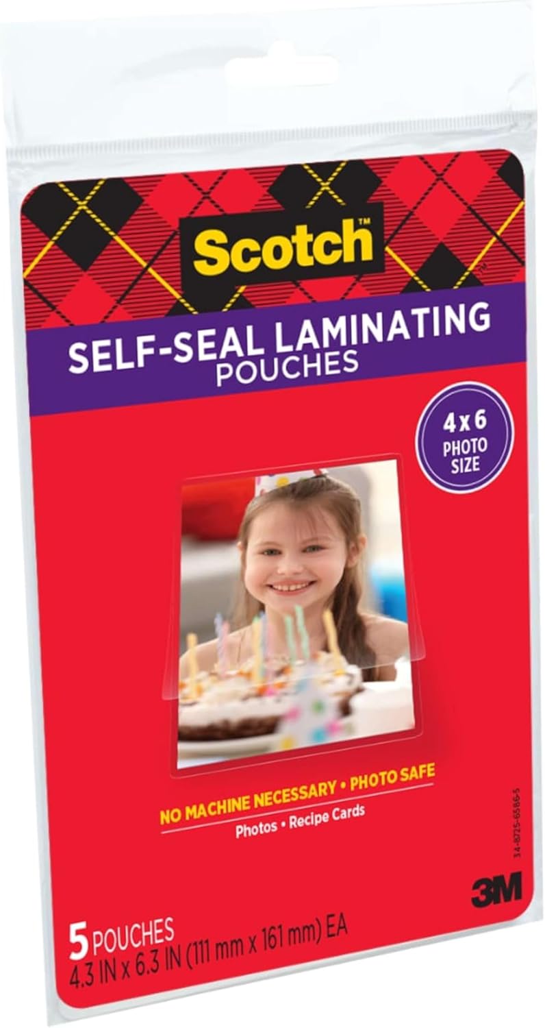 Scotch Samouszczelniające się woreczki do laminowania - obrazek 5