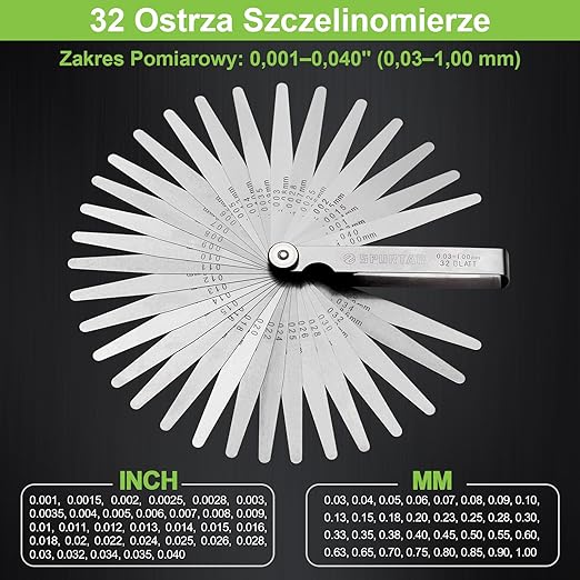 Spurtar Szczelinomierze 0 03-1 - obrazek 3