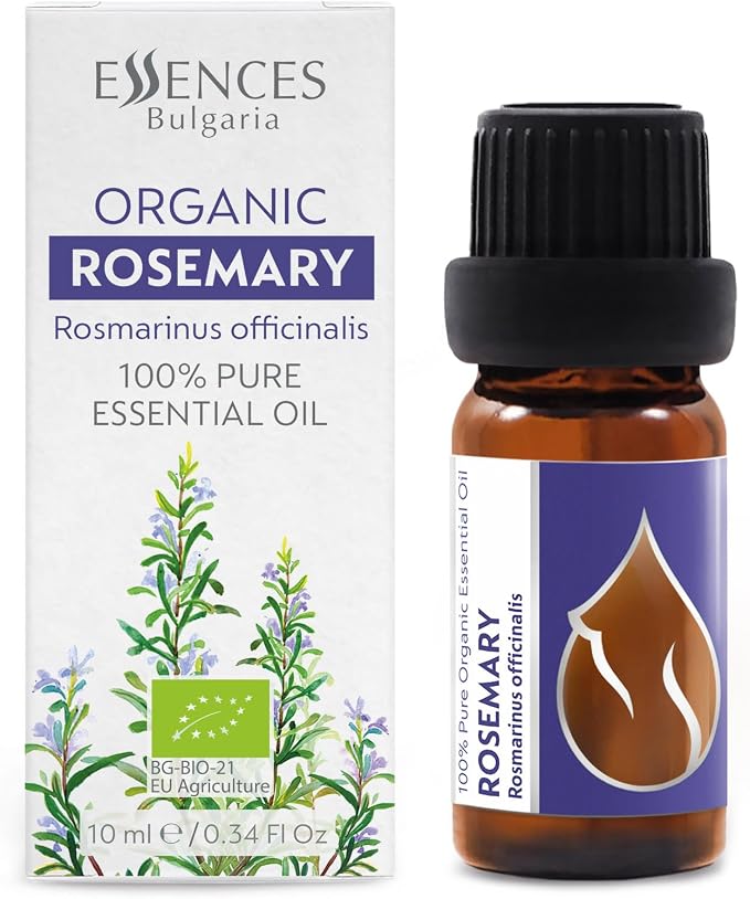 Essences Bułgaria Organiczny Olejek Eteryczny z Rozmarynu 10 ml