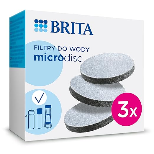BRITA MicroDisc wymienne filtry do wody do butelek i karafek