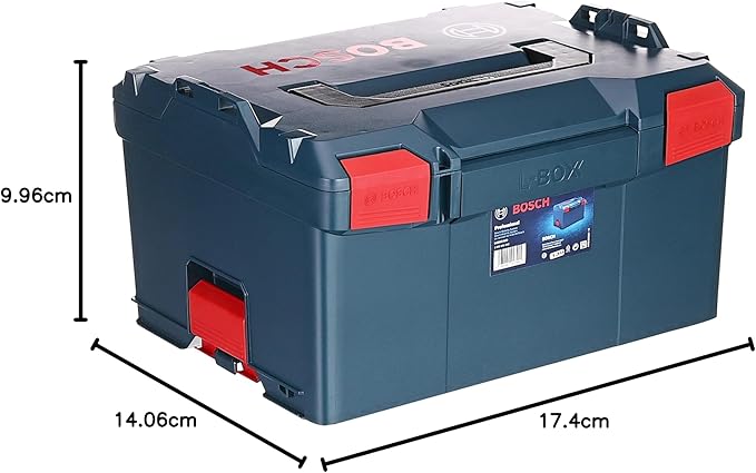 Bosch Professional: system walizek L-BOXX (pojemność: 28.4 litra, maks. obciążenie: 25 kg, waga: 2.4 kg, materiał: tworzywo sztuczne ABS, PA6) - obrazek 4