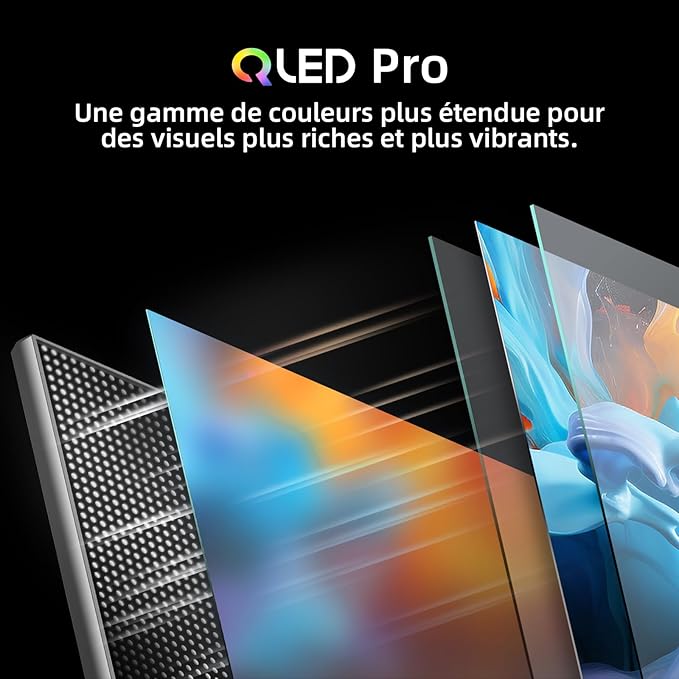Telewizor Google QLED 4K UHD CHIQ 50QA10 50 cali HDR10, VRR i ALLM Ultracienki, bezramowe dwuzakresowe audio Dolby Wi-FI - obrazek 5