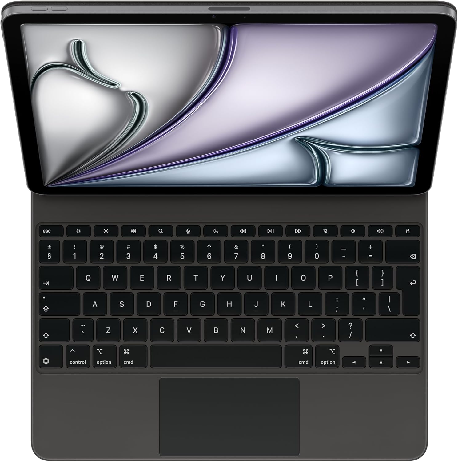 Apple Klawiatura Magic Keyboard do iPada Air 13 cali (M3) – angielski (międzynarodowy) - czarny - obrazek 2