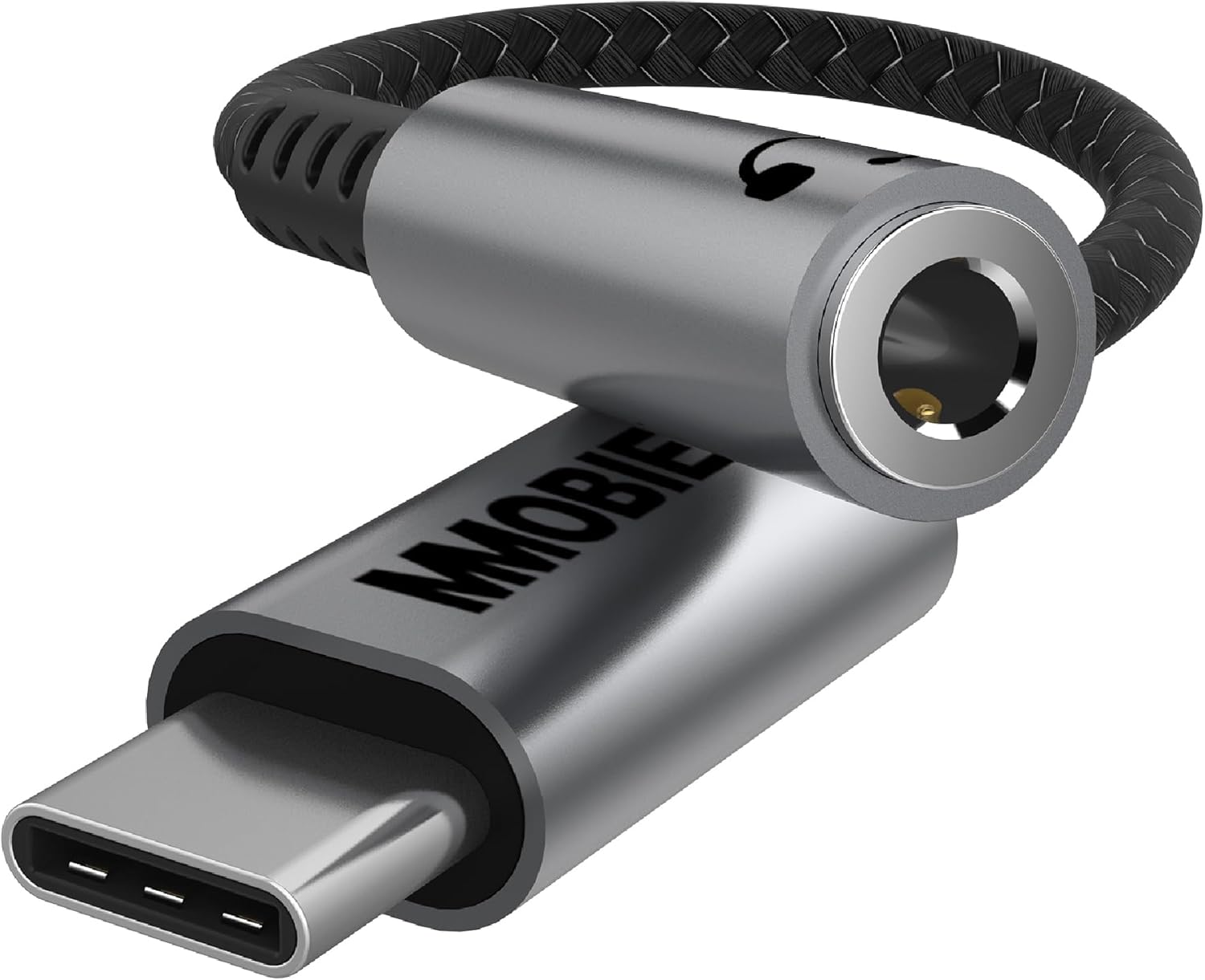 MMOBIEL USB-C na 3 5mm TRRS Gniazdo Słuchawkowe Jack-16Bit - obrazek 2
