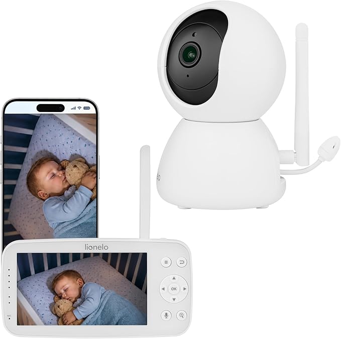Lionelo Babyline 8.4 elektroniczna niania z kamerą i aplikacją - obrazek 4