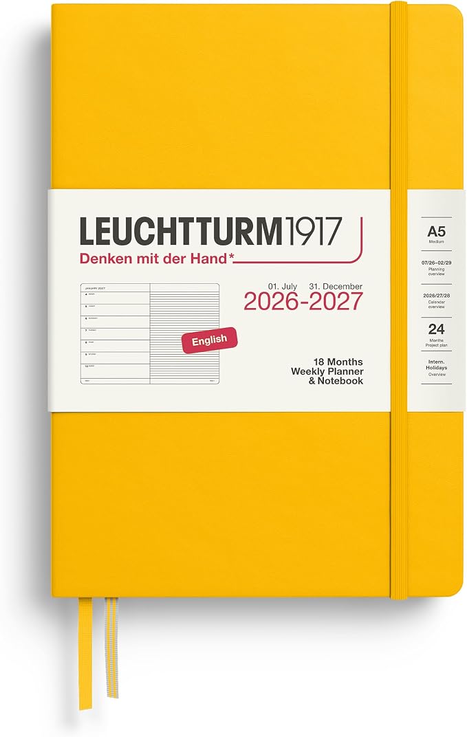 LEUCHTTURM1917 Kalendarz tygodniowy na rok 2027 - obrazek 2