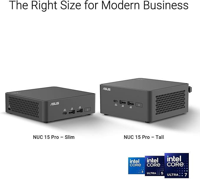 ASUS NUC 15 Pro Plus Kit RNUC15CRSU700002 (procesor Intel Core i7 - obrazek 3