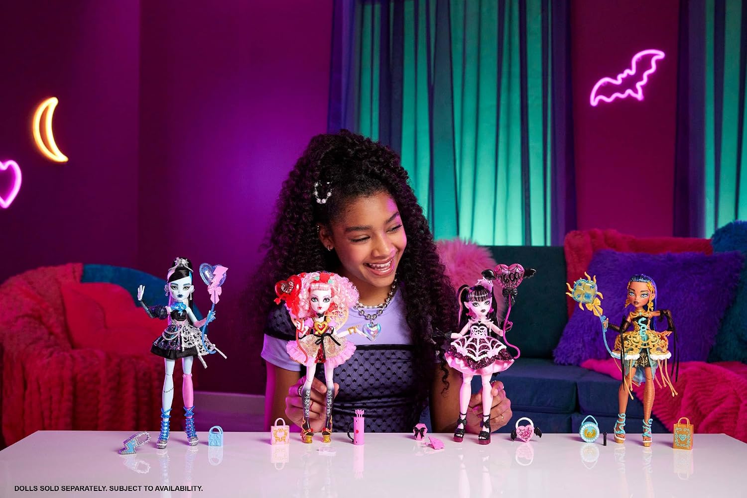 Monster High Scary Sweet Birthday Frankie Stein lalka - obrazek 3