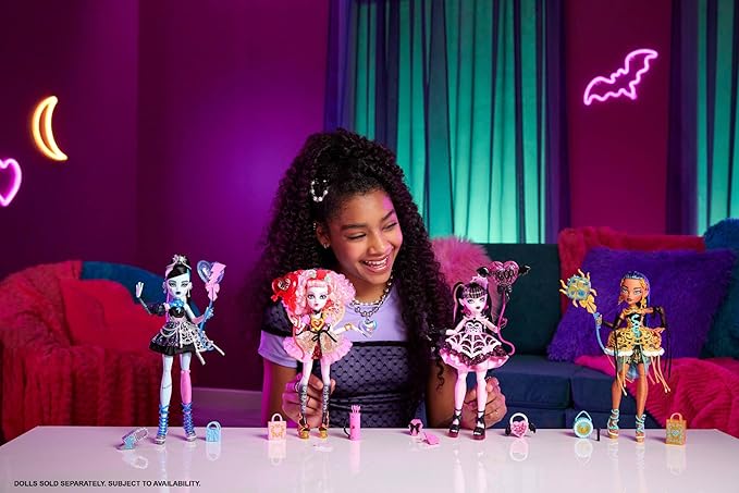 Monster High Scary Sweet Birthday lalka Cupid Asteria - obrazek 2