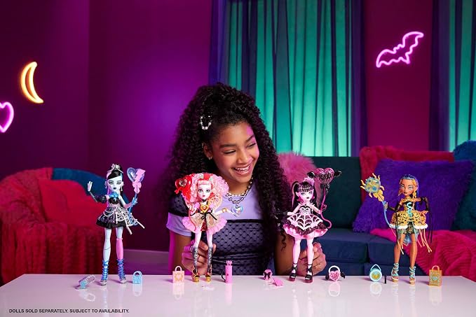 Monster High Scary Sweet Birthday Lalka Draculaura - obrazek 2