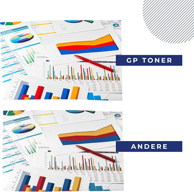 GP TONER Tusz zamiennik do HP 302 302XL do OfficeJet 3831 5230 5220 3833 4650 3830 DeskJet 3630 3636 1110 2130 Envy 4525 4520 4524 (302XL Kolor) - obrazek 6