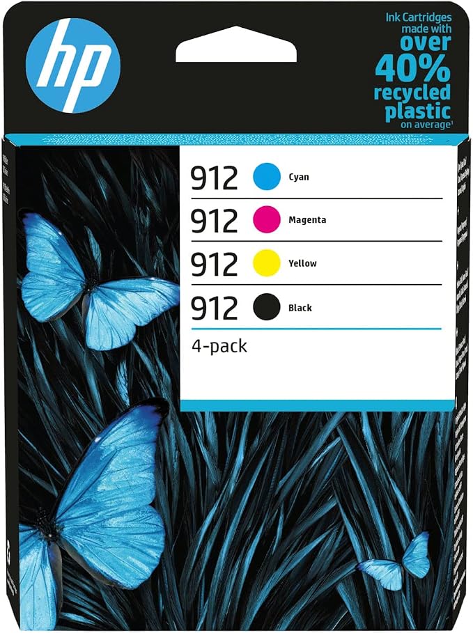 HP 912 4-Pak Ch Wkładów Atramentowych Black/Cyan/Magenta/Yellow
