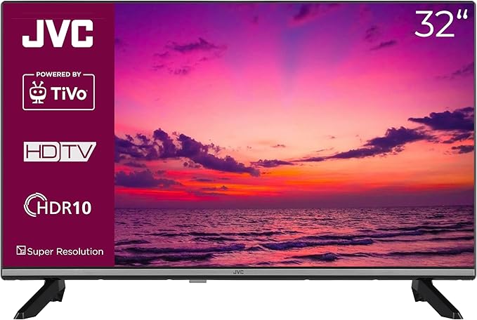 JVC TiVo LT-32VH7555 Smart TV 32" z potrójnym tunerem HDR TV LED