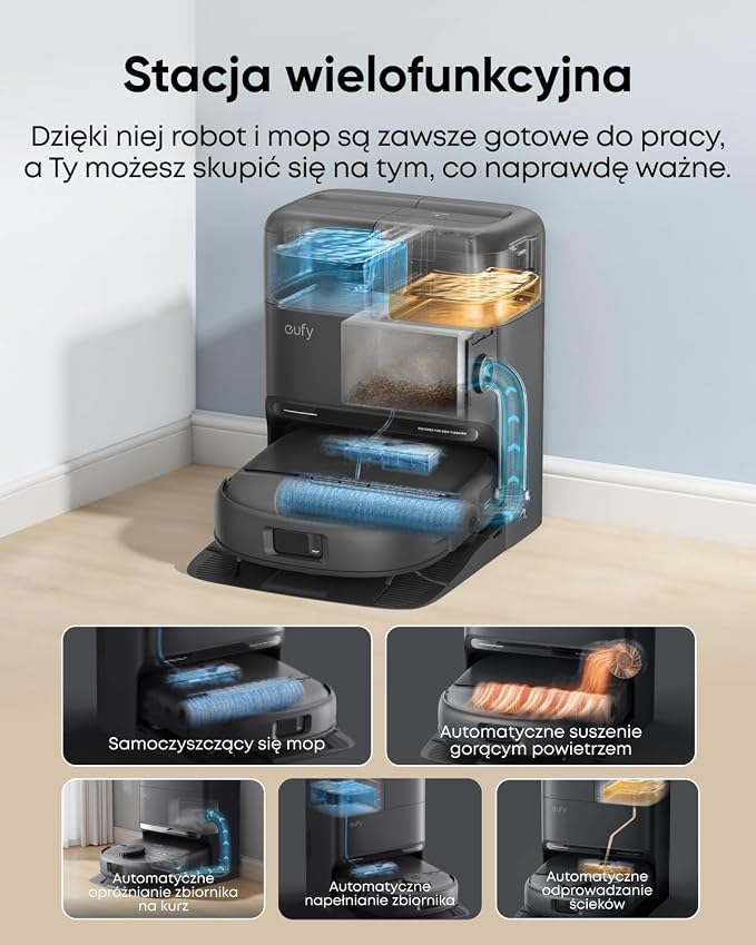 eufy robot sprzątający C28 mop - obrazek 5