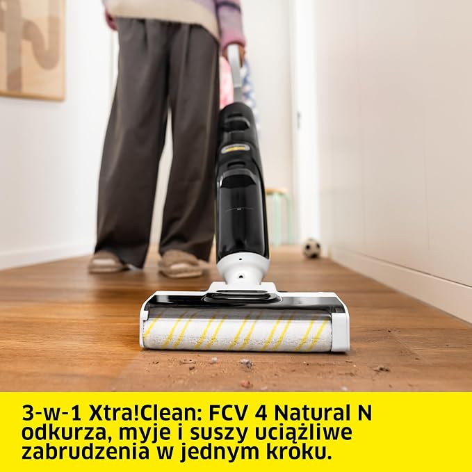 Kärcher FCV 4 Natural N bezprzewodowy mop odkurzający - obrazek 3