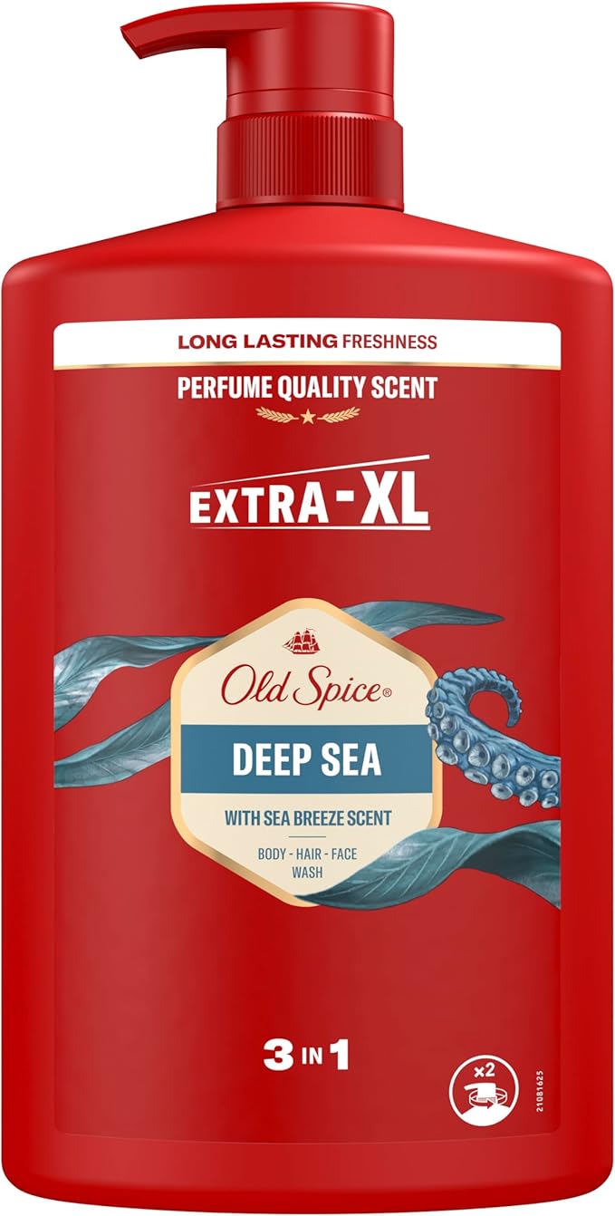 Old Spice Deep Sea Żel pod prysznic i szampon dla mężczyzn 1000ml