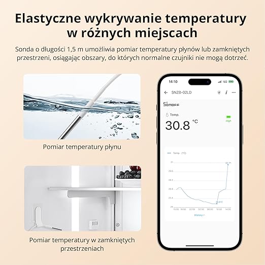 SONOFF SNZB 02LD Czujnik Temp. Zigbee - obrazek 3