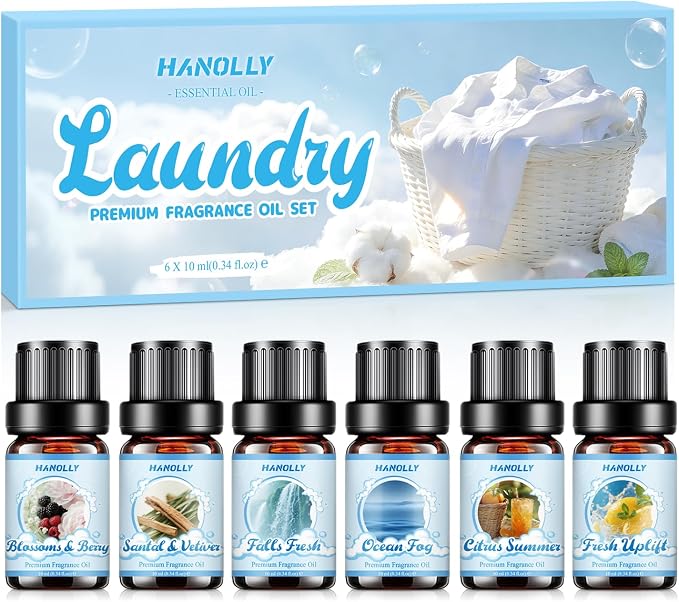 6 X 10 Ml Zestaw Olejków Zapachowych Do Prania