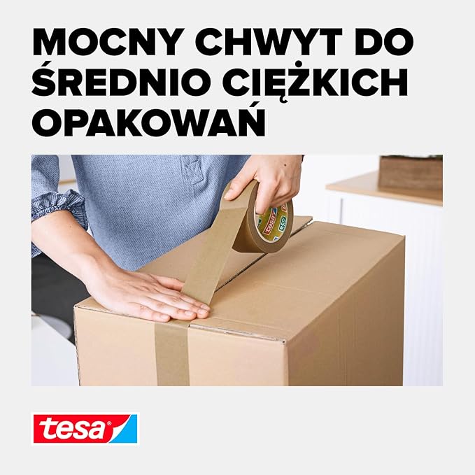 tesapack STRONG PAPER Taśma pakowa papierowa - obrazek 6