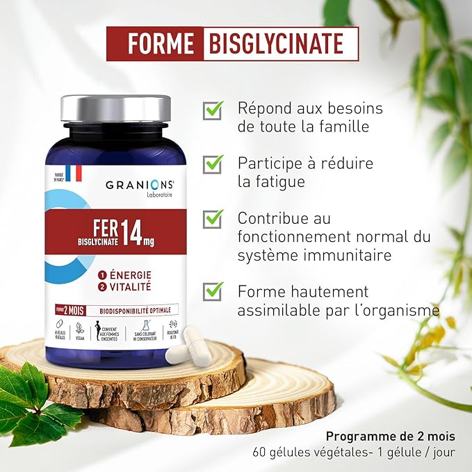 Bisglycinate żelaza 14 mg + Witamina - obrazek 2