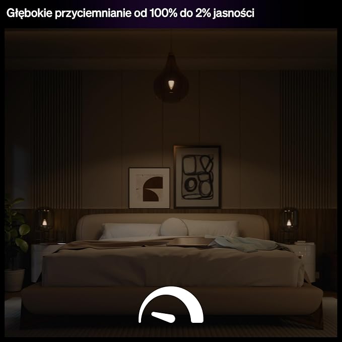Philips Hue Smart Żarówka Świeca LED, B39, E14, 470 lm, Ciepłe Białe Światło 2700 K, Niski Poziom Przyciemniania, Alexa, Google Home, Apple Home, 2 szt. - obrazek 3
