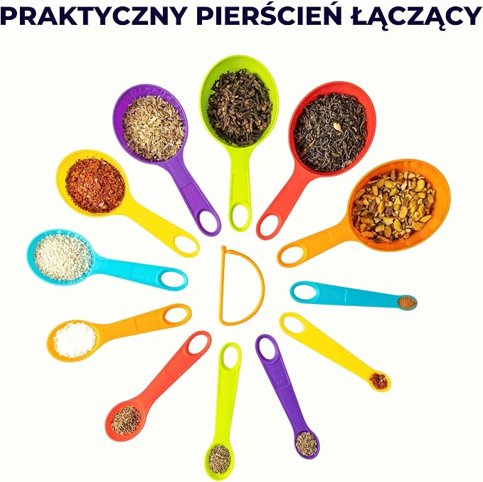 12 łyżek miarowych do gotowania i pieczenia - obrazek 2