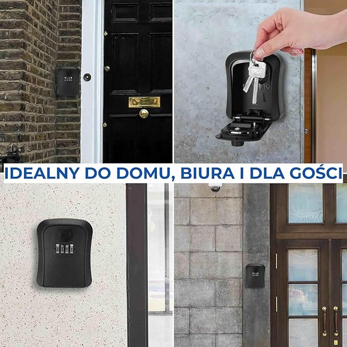 Skrzynka na klucze sejf na klucze - obrazek 5