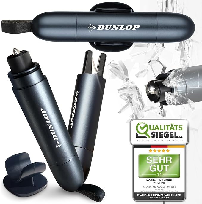 Dunlop Automotive Gurtschneider Notfallhammer-Marken Notfall Hammer