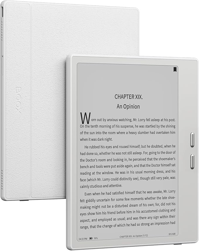 BOOX Go 7 ePaper Tablet 7” C/B 64 GB 300 ppi Android 13 Światło BT WiFi (biały)