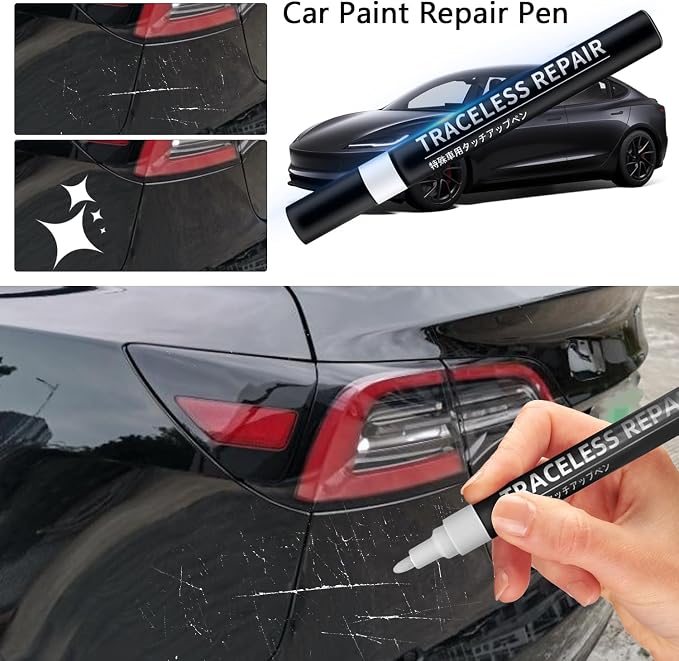 TOPABYTE Touch Up Pen do Tesla Y 3 S X lakier w sztyfcie - obrazek 6