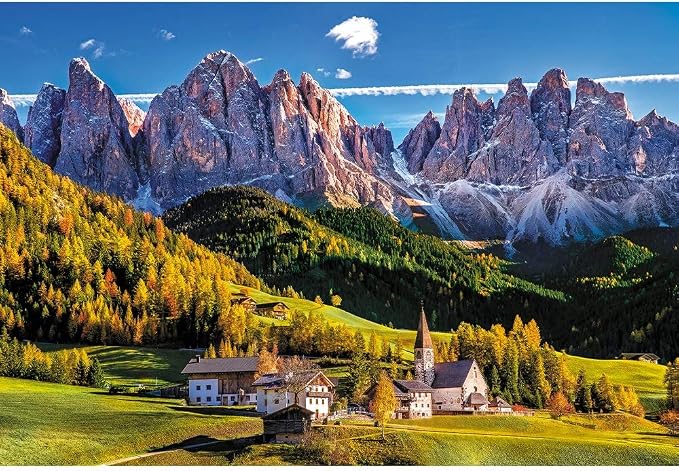 Trefl Puzzle 1500 Elementów Dolina Val di Funes - obrazek 2