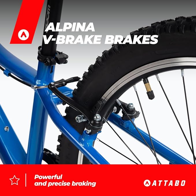 ATTABO MTB JR rower górski z aluminiową ramą - obrazek 6