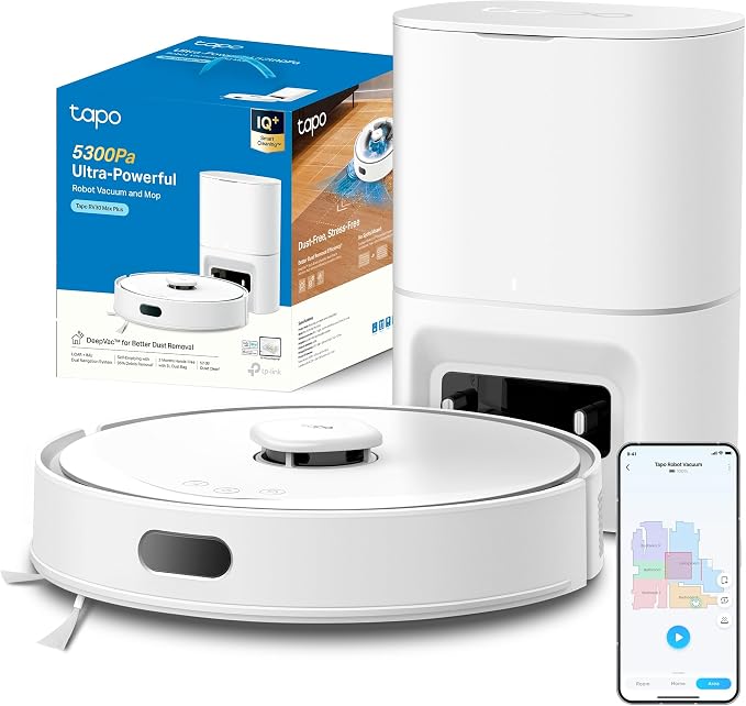 Tapo Robot odkurzający 4 w 1 RV30Max Plus automatyczne opróżnianie