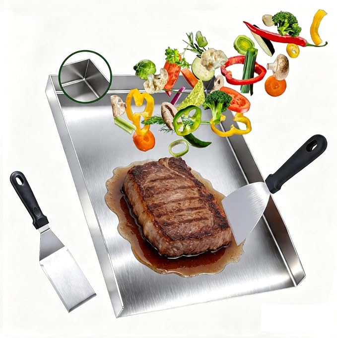 Patelnia grillowa ze stali nierdzewnej